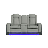 Lantana - Power Motion Loveseat With Power Headrest, LED, And Console