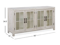 Bronwyn - Buffet Curio - Alabaster