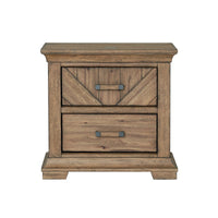 B00775 - Nightstand - Hickory Brown