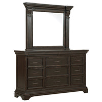 Caldwell - 11 Drawer Dresser - Brown