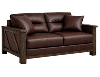 Walnut - Loveseat