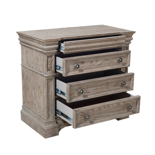 Kingsbury - 4 Drawer Bachelor's Chest - Gray