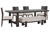 Tauren - Trestle Dining Table Set