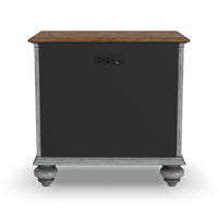 Plymouth - Nightstand - Gray