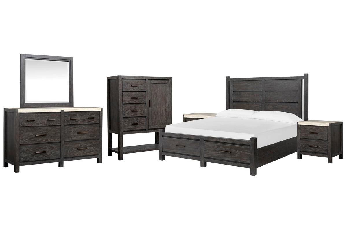 Plum Creek - Panel Storage Bedroom Set