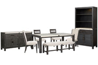 Plum Creek - 8 Piece Rectangular Dining Table Set