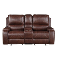 Keily - Manual Motion Glider Loveseat