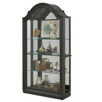 Traditional Side Entry Curio - Dark Gray