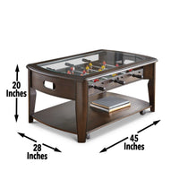 Diletta - Foosball Cocktail Table - Brown