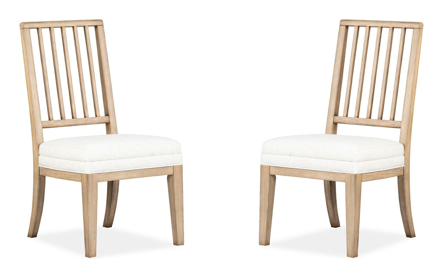 Coventry - Upholstered Side Chair With Solid Wood Back (Set of 2) - Honey Wheat