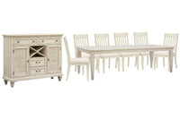 Newport - 8 Piece Extendable Rectangular Dining Table Set
