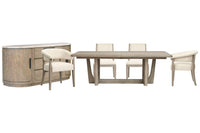 Braelyn - Extendable Trestle Dining Table Set