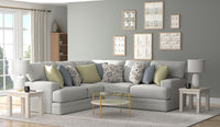 Stockbridge - Sectional With Comfort Coil Seating And 9 Accent Pillows Included