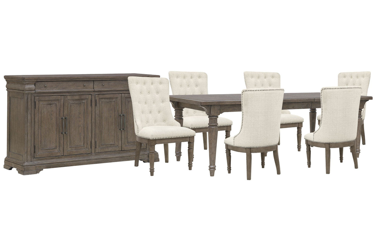 Madison Ridge - Extendable Leg Dining Table Set