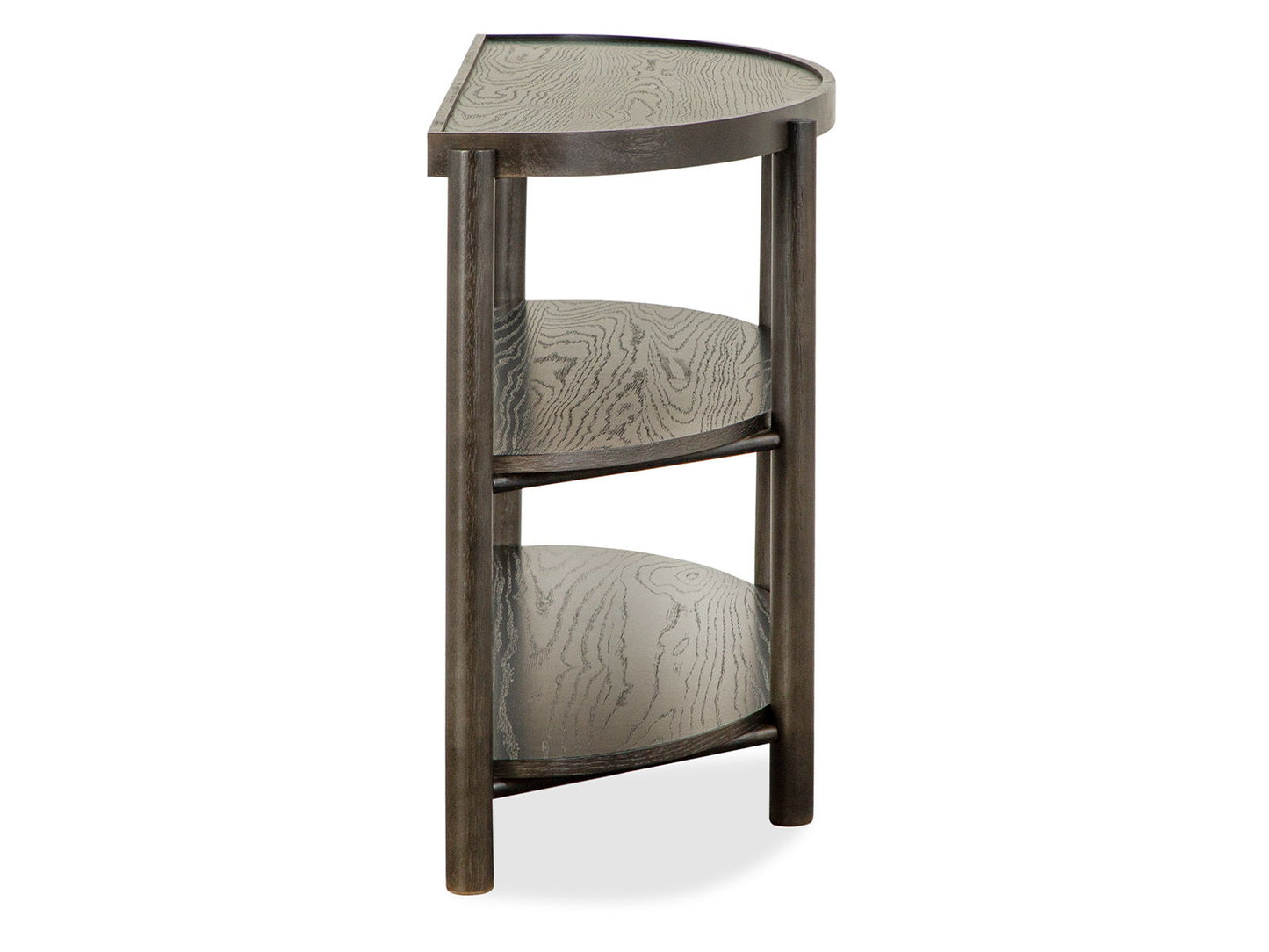 Hadleigh - Demilune Sofa Table - Coffee Bean