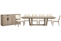 Braelyn - Extendable Trestle Dining Table Set