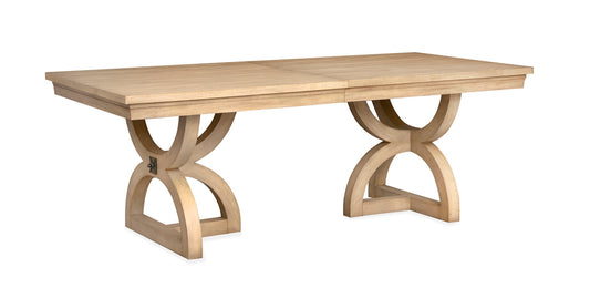 Coventry - Extendable Trestle Dining Table - Honey Wheat