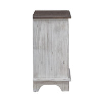 River Place - Left Pier Base - White