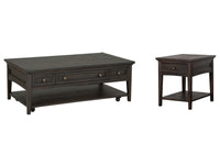 Westley Falls - Rectangular Cocktail Table Set