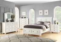 B01163 JB - Wood Dresser - White