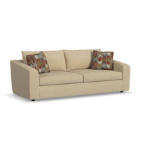 Chevy - Leather Sofa - Brown