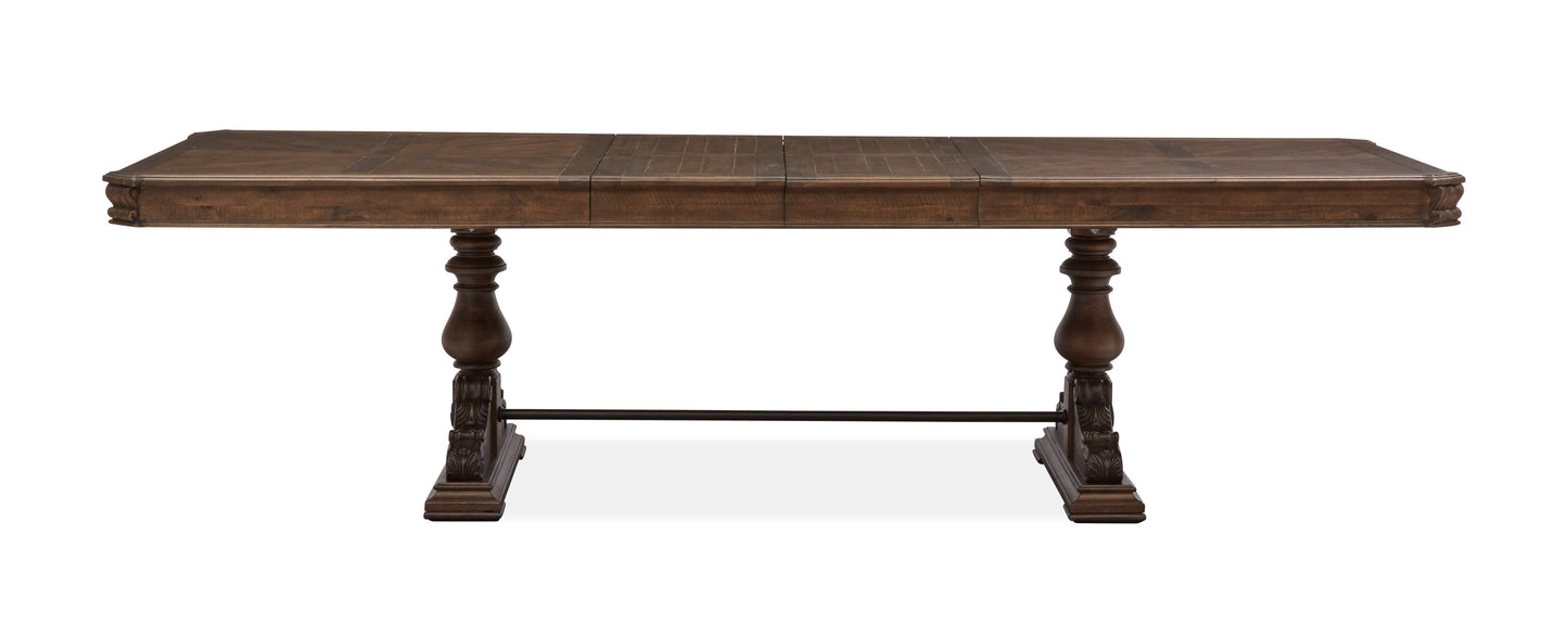 Durango - Trestle Dining Table - Willadeene Brown