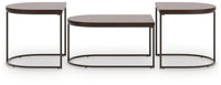 Vanmore - Occasional Table Set (Set of 3) - Dark Brown