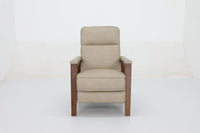 Ashland (B) - Recliner Push Thru The Arm - Cashmere-Stone