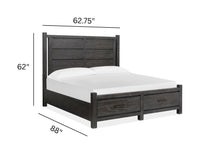 Plum Creek - Panel Storage Bed