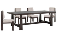 Tauren - Trestle Dining Table Set