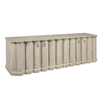 Pulaski Accents - 4 Door Entertainment Credenza - Natural