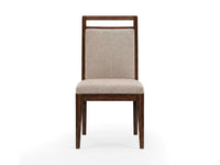 Reena - Upholstered Side Chair (Set of 2) - Rich Brown / Beige