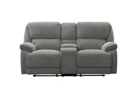 Hooper - Console Loveseat, Manual Recline