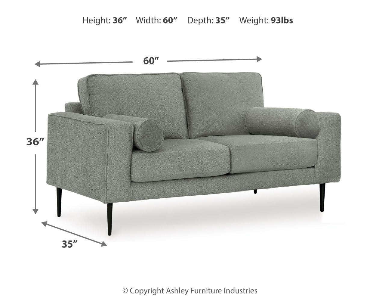 Hazela - Loveseat