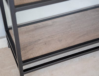 Blacksmith - Bookcase - Truffle Brown / Oil Black