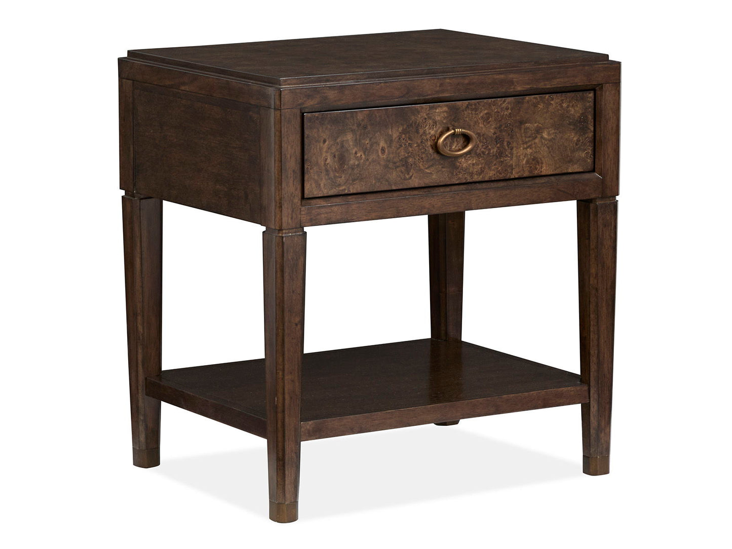 Rowan - Open Nightstand - Espresso