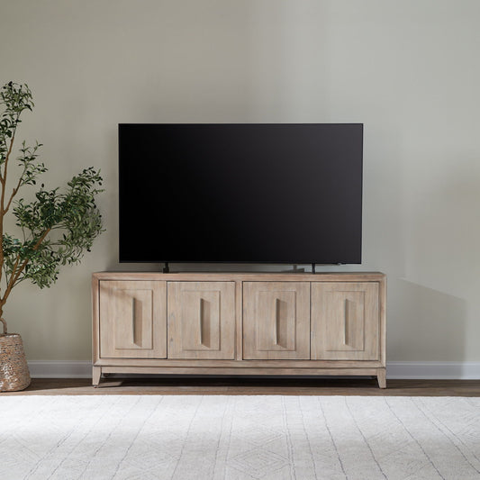 Brentwood - 78" TV Console - Sandstone