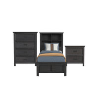 Hampton Kids - Bookcase Bedroom Set