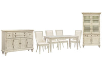 Newport - 7 Piece Extendable Rectangular Dining Table Set