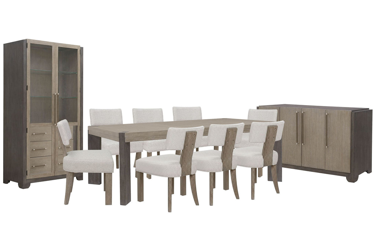 Anderson Park - Leg Dining Table Set With Klismos Chairs