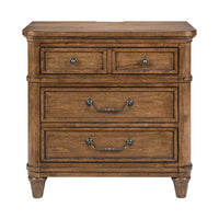 Harrison Heights - Nightstand With Charging Station - Sienna