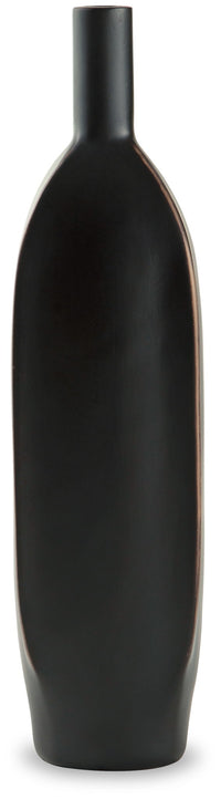 Rhaveney - Vase (Set of 3) - Medium - Black