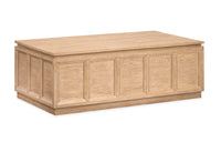 Burnham - Lift Top Storage Cocktail Table With Casters - Sable Dusk