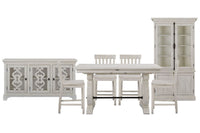 Bronwyn - Extendable Rectangular Counter Height Dining Table Set