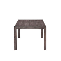 Modern Edge - Rectangular Leg Table - Caffe