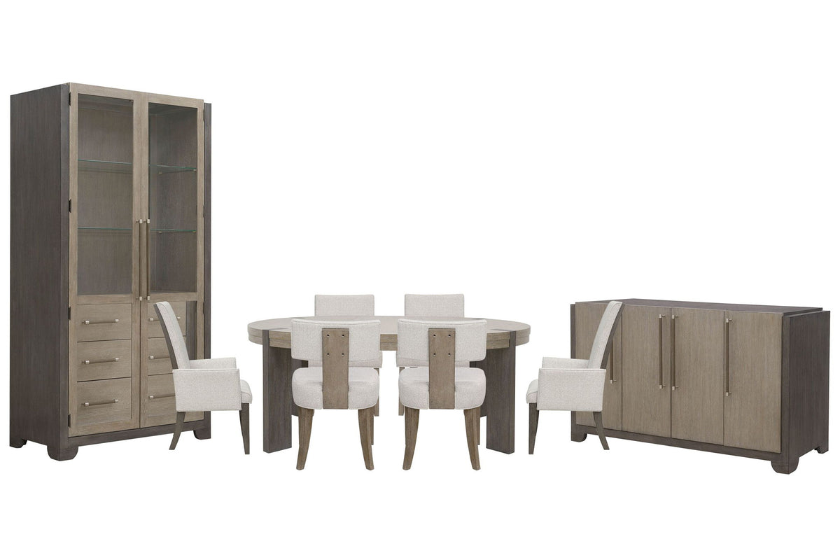 Anderson Park - Round Dining Table Set With Kilsmos Chairs