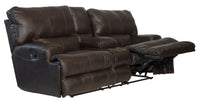 Wembley - Lay Flat Reclining Console Loveseat