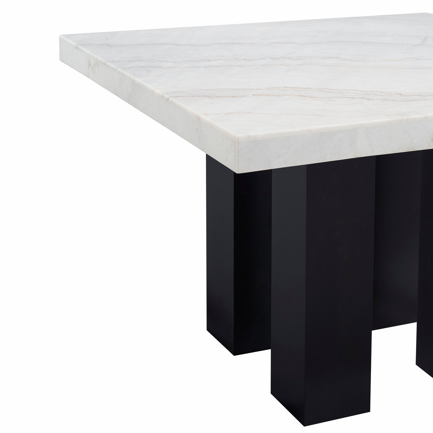 Camila - Square Dining Set - White Top