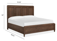 Groveland Park - Panel Storage Bed