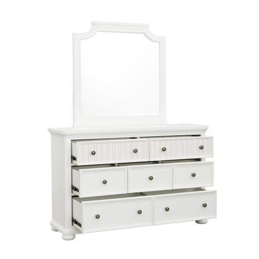 Savannah - 7-Drawer Dresser - White Finish